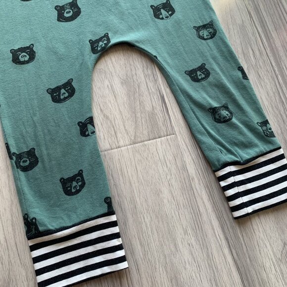 Rags Bear Print Romper - Picture 6 of 9